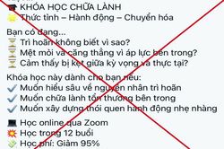 Cảnh giác với các hành vi lừa đảo núp bóng 'chữa lành'