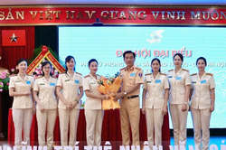 Đại hội Phụ nữ Phòng Cảnh sát giao thông Công an TP Hà Nội nhiệm kỳ 2025 – 2030 thành công tốt đẹp