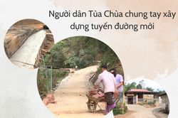 Đồng lòng mở rộng đường giao thông