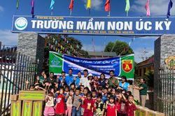 'Nước tốt cho em' – Dòng chảy yêu thương đến với học sinh vùng lũ Thái Nguyên