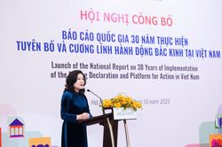 Việt Nam khẳng định cam kết về bình đẳng giới trong kỷ nguyên mới