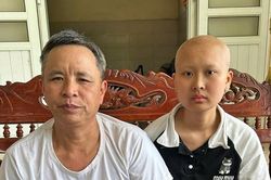 Bố bị ung thư máu, con gái ung thư xương ước được lắp chân giả để tiếp tục sống