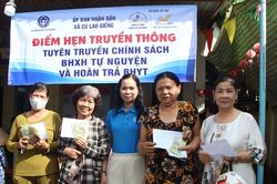 Hoàn trả trên 12,8 tỷ đồng tiền đóng bảo hiểm y tế cho người dân và học sinh xã đảo Cù Lao Giêng