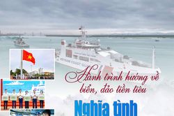 Hành trình hướng về biển, đảo tiền tiêu: Nghĩa tình và trách nhiệm