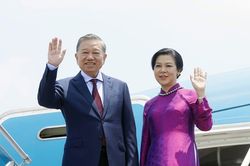 Tổng Bí thư, Chủ tịch nước Tô Lâm và phu nhân lên đường thăm Thái Lan