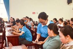 Phụ nữ phường Ba Ngòi thi đua chuyển đổi số, chuyển đổi xanh