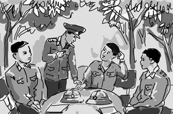 Câu chuyện kỷ luật: Đại đội 'sâm đất'