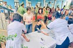Công an Hà Nội và Bệnh viện Bạch Mai đưa y tế chất lượng cao về với đồng bào xã Ba Vì
