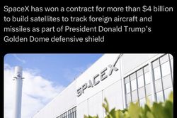 SpaceX nhận hợp đồng 4,16 tỷ USD phát triển vệ tinh quân sự cho Mỹ