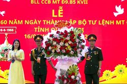 Gặp mặt cựu chiến binh Mặt trận Đường 9-B5 Quảng Trị