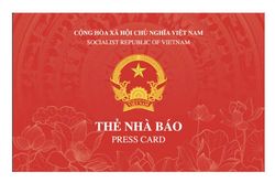 Tích hợp mã QR, mẫu thẻ nhà báo mới thúc đẩy số hóa quản lý báo chí