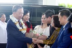 Tổng Bí thư, Chủ tịch nước và Phu nhân bắt đầu thăm cấp Nhà nước tới Philippines