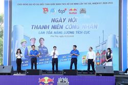 Nhiều hoạt động ý nghĩa tại Ngày hội 'Thanh niên công nhân - Lan tỏa năng lượng tích cực' 2026