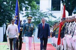 Lễ đón Tổng Bí thư, Chủ tịch nước Tô Lâm và Phu nhân thăm cấp Nhà nước tới Philippines