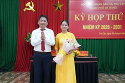Bà Nguyễn Thị Thanh Tuyền trúng cử Chủ tịch HĐND xã Trà Tập