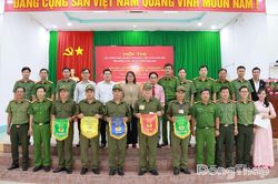 X&atilde; Th&aacute;p Mười đoạt giải Nhất Hội thi Lực lượng tham gia bảo vệ an ninh, trật tự ở cơ sở giỏi - Cụm thi số 6
