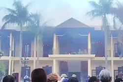 Đà Nẵng: Cháy trụ sở xã, nhiều phòng làm việc và tài liệu hư hỏng