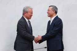 Bộ trưởng Bộ Tài chính Ngô Văn Tuấn tiếp Chủ tịch JICA Tanaka Akihiko