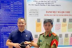 Công an phường Bến Thành: Hỗ trợ người dân và du khách tìm lại tài sản bị thất lạc