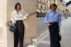 Nâng tầm thời trang công sở với 5 cách phối đồ cùng chân váy midi