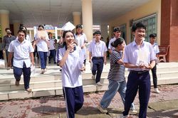 Ngày thi đầu tiên diễn ra an toàn, nghiêm túc