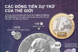Những đồng tiền dự trữ lớn nhất thế giới