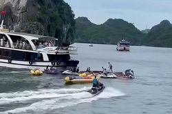 Lật tàu du lịch trên vịnh Lan Hạ, Cát Bà khiến một nữ du khách tử vong