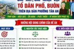 Đắk Lắk đẩy mạnh tuyên truyền Đề án sắp xếp, tổ chức lại tổ dân phố, buôn