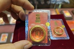 Sáng 18-6, giá vàng miếng SJC, vàng nhẫn đảo chiều giảm trở lại