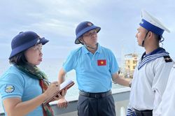 Trường Sa - nơi gửi trọn tình yêu Tổ quốc từ hướng biển
