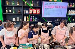 Phụ nữ Sơn Trà học nghề pha chế, mở rộng cơ hội việc làm