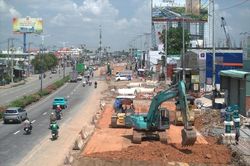 Quốc lộ 13 rộng 8 làn xe trước ngày về đích