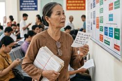 Tờ giấy hẹn ở phường mới