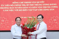 Trưởng ban Tuyên giáo và Dân vận Trung ương: Xây dựng Tạp chí Cộng sản thực sự là cơ quan lý luận chính trị hàng đầu