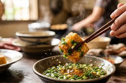 Cách làm đậu tẩm mỡ hành đúng kiểu Hà Nội