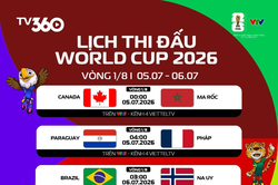 Lịch thi đấu vòng 1/8 World Cup 2026 mới nhất