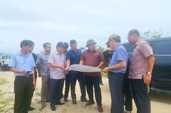 Phó Chủ tịch UBND tỉnh Trịnh Minh Hoàng khảo sát quỹ đất phục vụ phát triển kinh tế - xã hội