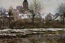 Mùa đông u ám nhất của Monet lại tạo nên một kiệt tác