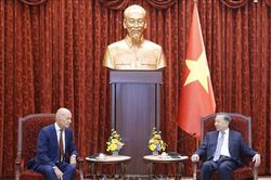 Tổng B&iacute; thư, Chủ tịch nước T&ocirc; L&acirc;m tiếp Đại sứ c&aacute;c nước Bỉ, Na Uy, H&agrave; Lan v&agrave; Brazil ch&agrave;o từ biệt