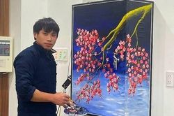 Từ vẽ ký họa dạo đến bán được tranh: Hành trình theo đuổi đam mê của chàng trai Mèo Vạc