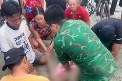 Đồn Biên phòng Sa Huỳnh huy động lực lượng tìm kiếm nạn nhân đuối nước