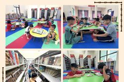 Không gian trải nghiệm ngày hè bổ ích