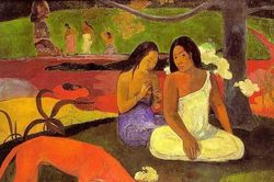 'Con chó màu đỏ' khiến Gauguin bị chỉ trích