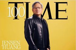 Chiếc &aacute;o da gắn với '&ocirc;ng vua AI' Jensen Huang được đấu gi&aacute; gần 1 triệu USD
