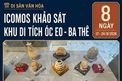 [Infographic] An Giang chuẩn bị đón đoàn chuyên gia ICOMOS thẩm định Hồ sơ Di sản thế giới Óc Eo - Ba Thê