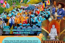 Những 'nhà ngoại giao' tuổi 20 phía sau Vesak