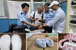 Triệt phá đường dây sản xuất gần 50.000 đôi giày giả mạo Nike xuất khẩu sang Hoa Kỳ