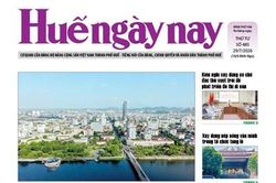 Đ&oacute;n đọc Huế ng&agrave;y nay số 485, ng&agrave;y 29/7/2026