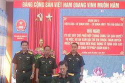 Viện kiểm s&aacute;t qu&acirc;n sự Qu&acirc;n khu 5 k&yacute; quy chế li&ecirc;n ng&agrave;nh giải quyết &aacute;n x&acirc;m hại trẻ em
