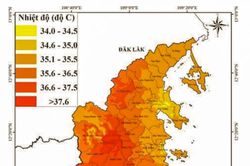 Dự b&aacute;o nắng n&oacute;ng k&eacute;o d&agrave;i